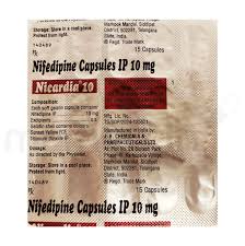 Nicardia 10 Capsule 15's