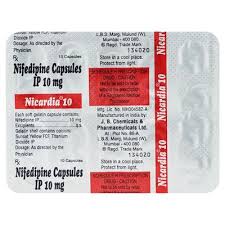 Nicardia 10mg Capsule