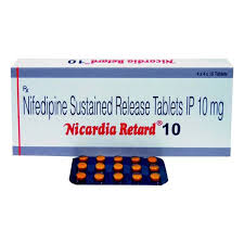 Nicardia Retard 10mg Tablet