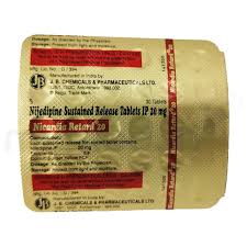 Nicardia Retard 20mg Tablet 30's