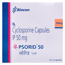 Psorid 50mg Capsule 10's