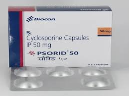 Psorid 50mg Capsule