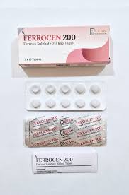Ferrous Sulphate 200mg Tablet