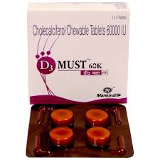 D3 Must 1000IU Tablet