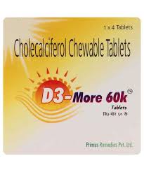 D3 More 60K Tablet (Chewable)