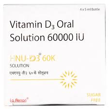 HNU D3 60K Oral Solution 5ml
